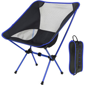 SANLIKE Ultralight Folding Travel Chair Aviation Aluminum Tube Camping Seat Picnic Seats Fishing Tools Chair