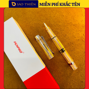 Bút Mực Kim Tinh Lá Tre PenPro Calligraphy Tự Tạo Thanh Đậm Luyện Chữ Đẹp