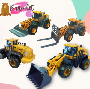 Children Bulldozer Construction Vehicles Truck for Boys Toys Gift  Mainan Kereta Murah Budak Lelaki  (2271)