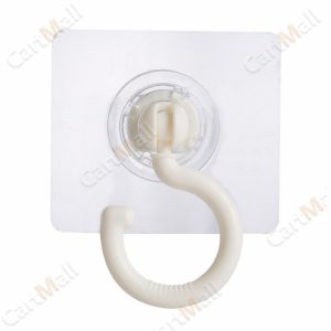 360° Rotating Hooks Traceless and No Punching Self-adhesive Wall Hanging Hook