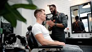 Seattle Pomade Co. Grooming Clay for Hair - USDA Certified With Organic Essential Oils Beeswax Based. Made with organic materials from around the world.