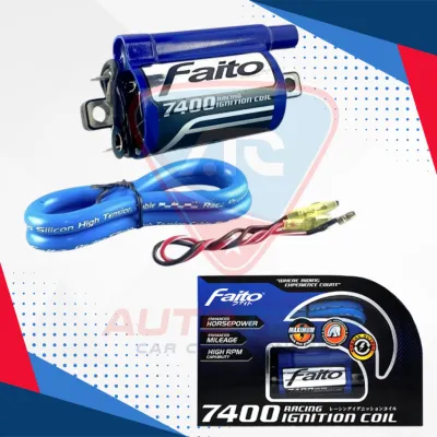FAITO RACING IGNITION COIL 7400 FOR UNIVERSAL CARB MOTORCYCLE - AUTOTECH