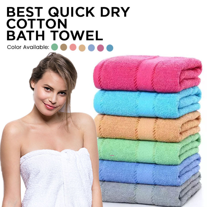 1pc Bath Towel Super Absorbent Thick Towels, Bath Towel Super