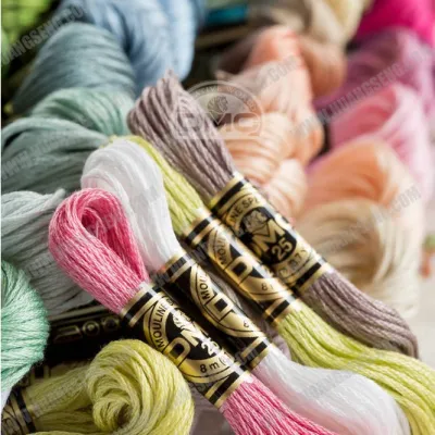 ไหมปัก dmc เบอร์ 25 made in france ผลิต lot ใหม่ทุกกล่อง เบอร์ 223-341 ไหมปักผ้า ไหมปักครอสติส ไหมปักมือ