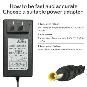 Adaptor TV Monitor LG 19V 2.1A 40W & Adapter LED LCD Monitor