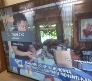 Booster Antena Penguat Sinyal TV Digital LED Tabung Buster Penjernih TV DVB T2