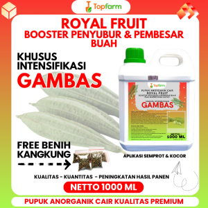 Pupuk Topfarm / Pupuk Pelebat Buah Gambas / Pupuk Pelebat Buah Oyong / Pupuk Khusus Gambas Oyong / Pupuk Buat Oyong Emes / Pupuk Booster Oyong / Pupuk Sayuran Oyong