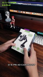 BAVIN PS43 Universal 360 Rotation Car Mobile Phone Holder / Retractable Windshield Dashboard Suction