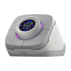 Cololight COLO PLAY Stream Desktop One Touch Boot for PC Gaming Mini Keyboard Customized Cyber-Themed Knob Controller