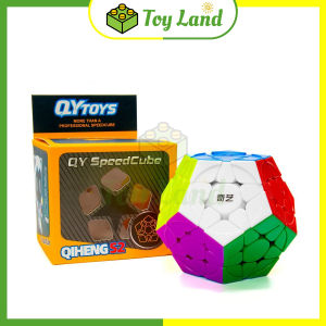 Rubik Megaminx QiYi QiHeng S2 Stickerless Rubic Biến Thể 12 Mặt Đồ Chơi Trí Tuệ Trẻ Em Phát Triển Tư Duy - Little Kobo