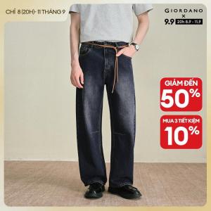 GIORDANO Men Jeans 5-Pocket Style Jeans Casual Stylish Trendy Elegant Comfortable Fashion Classic Modern Chic 18116704