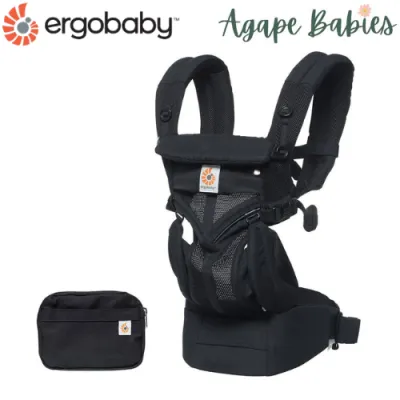 [10 year local warranty] Ergobaby Omni Classic Mesh Baby Carrier - Onyx Black