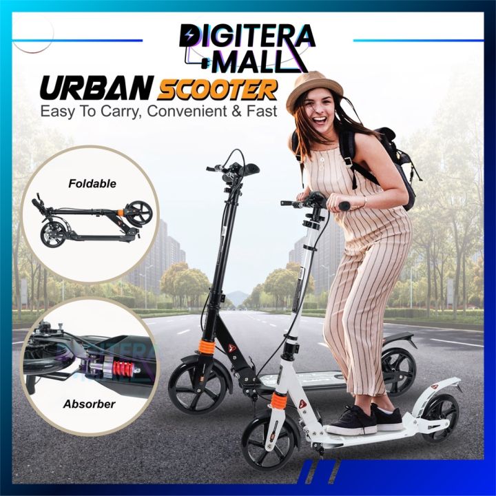 DIGITERA Quality Electric Scooter Seated Seat Foldable and Adjustable
