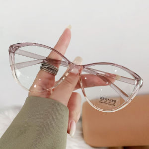 JN IMPRESSION Cá nhân CAT-Eye chống kính che ánh sáng xanh cho phụ nữ hoài cổ hài hước Internet người nổi tiếng chụp hình khung kính đen