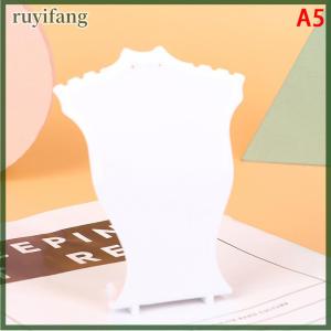 ruyifang Vòng cổ chủ Mặt dây chuyền Jewellry hiển thị đứng Bông tai hiển thị đứng kệ