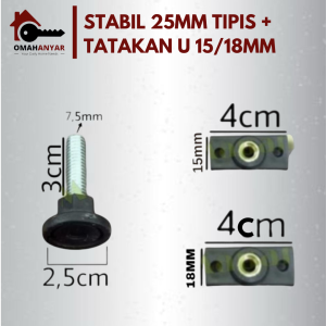 10 PCS Stabil Adjuster Kursi Kaki Meja Goyang