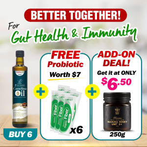 [6 or 12 Bottles] LABO Nutrition Camelina Oil 500ml Healthiest Cooking Oil  Unrefined Virgin Cold Pressed Natural Chemical-Free High Heat Tolerance High Omega-3 • Product of Canada • Free Organic Fiber 6s • Add on or Free Manuka Honey UMF 5+ 250g