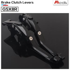 Motorcycle GSX-8R Foldable Extendable Brake Clutch Lever For Suzuki GSX-8R GSXS8R GSX8R GSXS 8R 2024 Handlebar