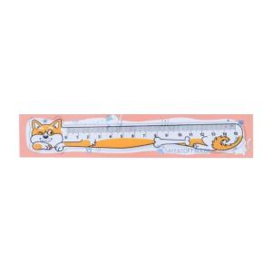 Lovely Cats Ruler Soft Ruler 15cm Straight Ruler Measuring Tool School Supplies for Engineering Teaching
