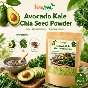 [OPENING DEAL] AVOCADO KALE CHIA SEED POWDER – Daily Wellness Blend | No Sugar Added | Fiber & Nutrient Rich