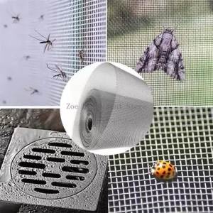 Stainless Steel Fine Wire MeshThick Rust-Resistant Net for Garden Pest Control Fly Mouse Prevention Building Filters Easy to Cut