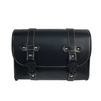 Litepro Bicycle Front Bag Leather Waterproof Retro Package Fashion Durable Backpack For Brompton Bag
