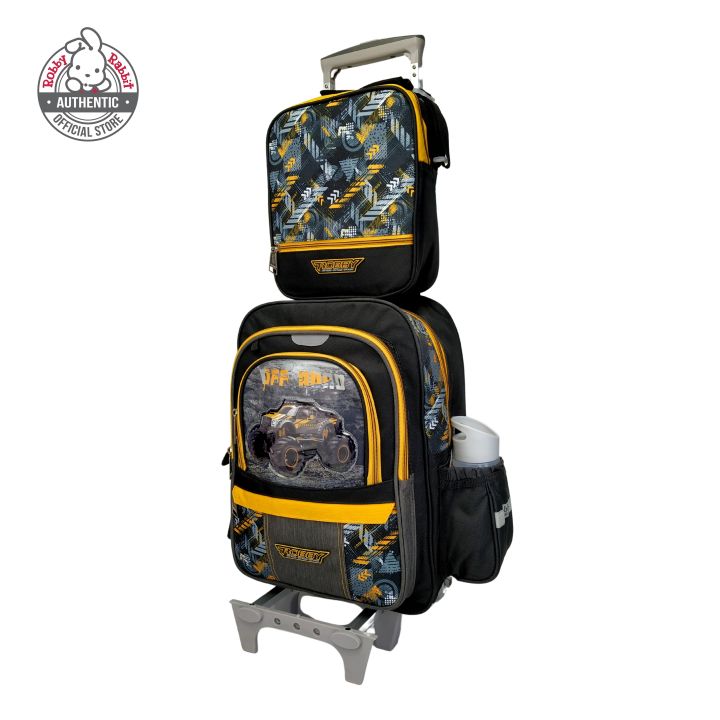 Robby%20Rabbit%20Off%20Road%20Soft%20Trolley%2016-Inch%20(Yellow,%20Black,%20Truck)%20-%20Image%204