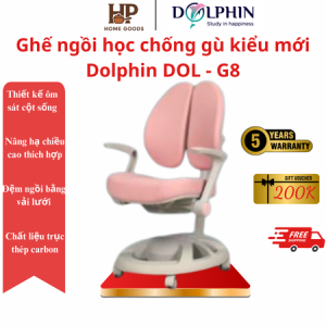 Ghế ngồi học chống gù kiểu mới Dolphin DOL - G8 cố định dáng ngồi khoa học đa chức năng tựa lưng ôm sát bảo vệ cột sống