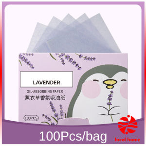 Thaihome กระดาษซับมัน 100 แผ่น ควบคุมความมัน เนื้อนุ่ม ช่วยดูดซับความมันส่วนเกินบนใบหน้า oil-absorbing paper