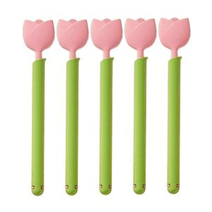 Elegant Tulips Flower Bag Clip Portable Accessory for Preservation and Organization In Magnetic Box Daily Use