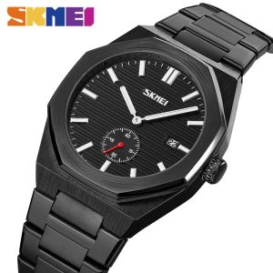 Jam Tangan Pria Analog SKMEI 9262 Black Black Water Resistant 30M