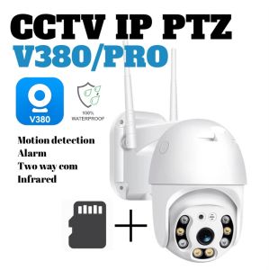 V380 Ipcam cctv wifi ip Kamera 8MP 1080P sistem keamanan kamera.