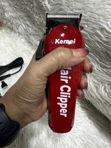 KEMEI KM-706Z แบตเตอเลี่ยนตัดผมไร้สาย ตัดผมชาย แกะลาย
