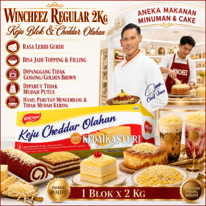 Wincheez Regular 2kg Blok Keju