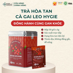 Trà Cà Gai Leo Hygie 120g/150g/250g - Đồng hành cùng gan khỏe