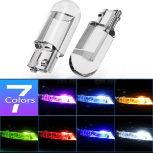 438178 ZXC W5W Led T10 Car Light COB Clear 6000K Auto Automobiles Motor License Plate Lamp Dome Light Reading DRL Bulb Style 12V