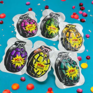 DBI  Mainan Anak Boom Bag Granat Mainan Anak Petasan Injak Boom Bag Pesta Ulang Tahun