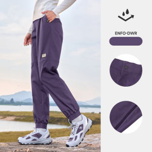 อูฐหญิงน้ำต้านการซึมผ่านกางเกงหญิงกางเกงกีฬาทำงานหลวม