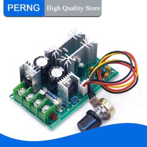 [PERNG] Tehe DC 10-60V Motor Speed Control Regulator PWM Motor Speed Controller Switch 20A