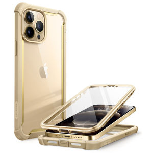 i-Blason Transparent Case for iPhone 13 Pro Max 6.7 Inch Bumper Case 360 Degree Mobile Phone Case Robust Protective Cover Ares with Screen Protector 2021
