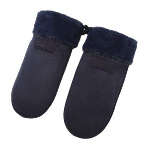 OWNNEW 1 Pair Găng tay lông mềm Găng tay ấm áp Da lộn giả Dây đeo cổ Găng tay giả da lộn Quà tặng Ấm áp Găng tay mùa đông Quần áo mùa đông nữ