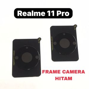 REALME 11 PRO 5G REALME 11 PRO+ TEMPERED FRAME BLACK KAMERA LENS GUARD CAMERA TEMPRED 11PRO PLUS