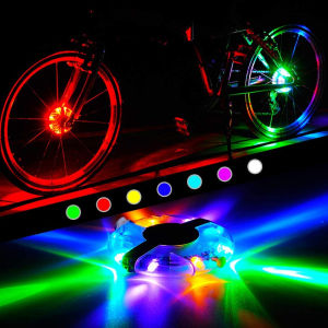 GONGL LED Rechargeable for Kids and Adults Night Riding Cycling Bike Wheel Wheel Hub Lights Spoke Lights Warning  Lamp Decoration Light