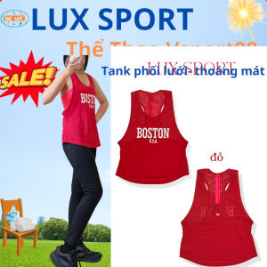 Áo Lưới Thể Thao Chạy Bộ Vải Lưới Thông Thoáng Áo Tank Lưới Khoác Ngoài Nữ tank 42 Vport98