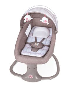 Babygro x Mastela Newborn to Toddler Reclinable Automatic Snoozer Swing