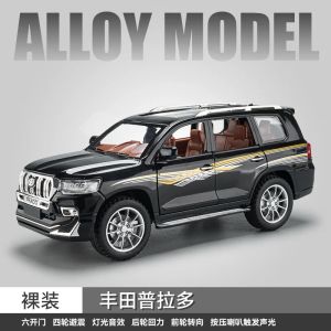 2026 1:24 Prado Off Road SUV Alloy Metal Diecast Model Car Home Decoration Hobby Computer Desktop Ornaments Holiday Present