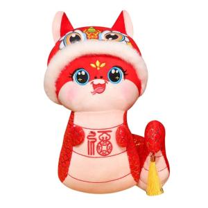 Đồ trang trí năm mới zodiacs rắn Thú Nhồi Bông Thú Nhồi Bông Thú nhồi bông con rối vải nhung lông dễ thương mềm plushie quà tặng trẻ em trẻ mới biết đi