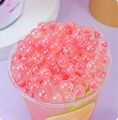 Thạch nổ, Hạt nổ củ năng màu Hồng/ Trắng Lotus hộp 850g- Topping trà sữa Trà sen siêu ngon. 