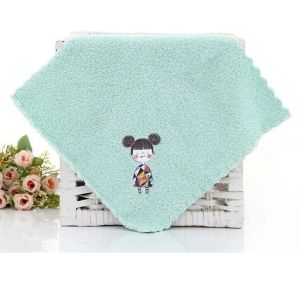 Handuk Muka Motif Ukuran 25x25cm Sapu Tangan Bulu Halus dan Cepat Kering Serbaguna Quick Drying Face Towel Mini Microfiber Super Lembut Import Murah AVVET