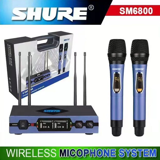 amagood.shop NEW SHURE SM 6800 wireless microphone system Lazada PH